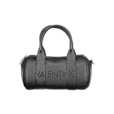 Mario Valentino Black Polyethylene Handbag - Barrel Bags