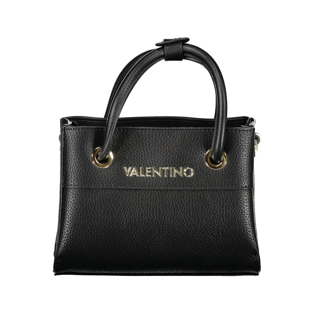 Mario Valentino Black Polyethylene Handbag - Satchel Bags