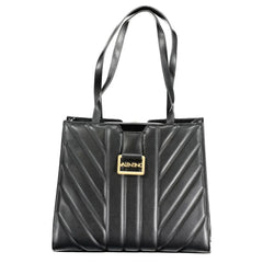 Mario Valentino Black Polyethylene Handbag - Shopper Bags