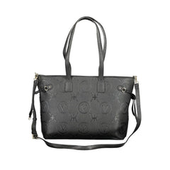 Mario Valentino Black Polyethylene Handbag - Shopper Bags
