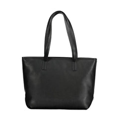 Mario Valentino Black Polyethylene Handbag - Shopper Bags