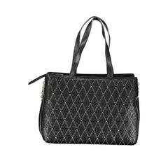 Mario Valentino Black Polyethylene Handbag - Shopper Bags