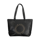 Mario Valentino Black Polyethylene Handbag - Shopper Bags