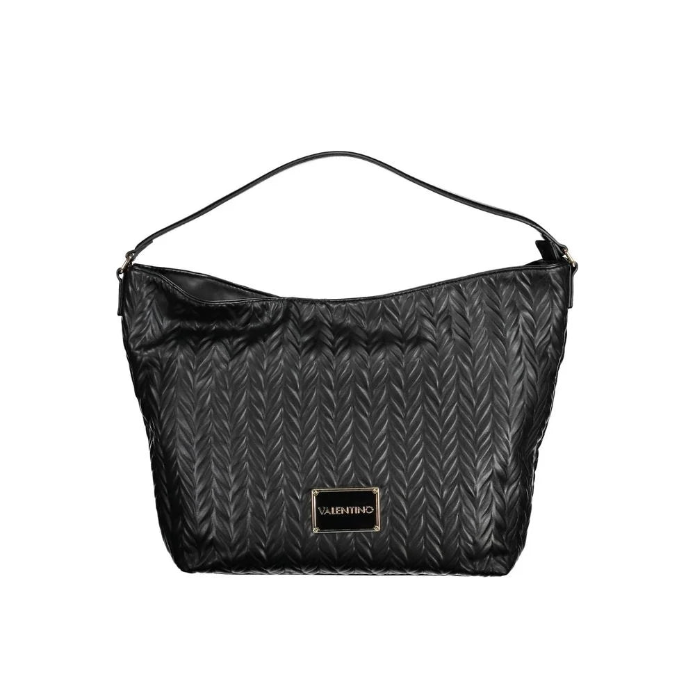 Mario Valentino Black Polyethylene Handbag - Shoulder Bags