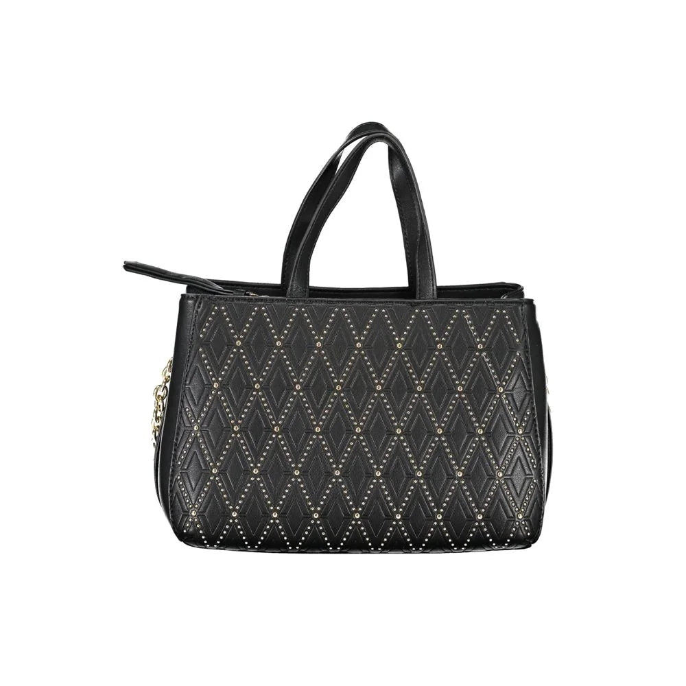 Mario Valentino Black Polyethylene Handbag - Shoulder Bags