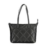 Mario Valentino Black Polyethylene Handbag - Shoulder Bags