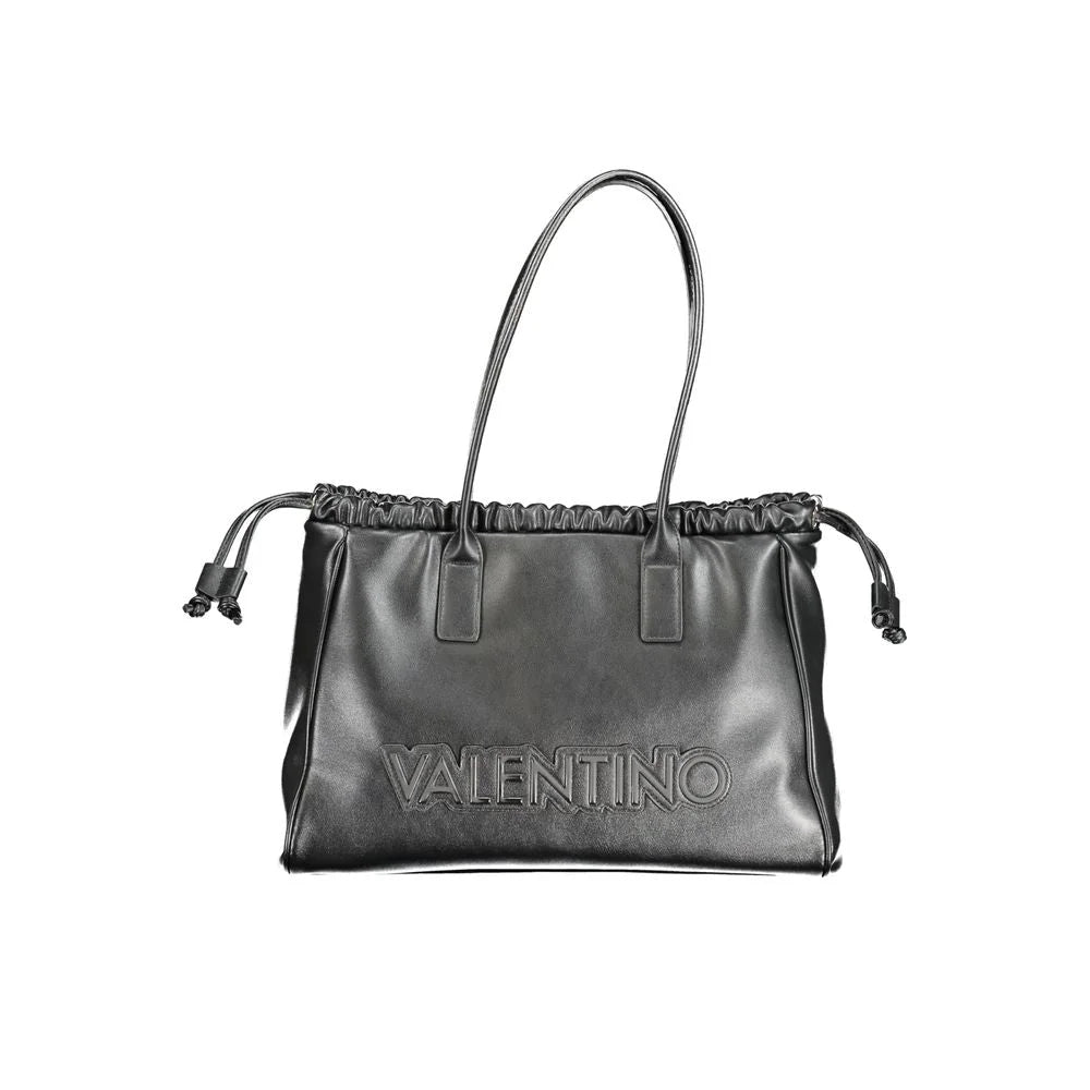 Mario Valentino Black Polyethylene Handbag - Shoulder Bags