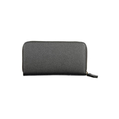 Mario Valentino Black Polyethylene Wallet - Wallets