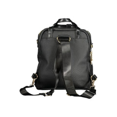 Mario Valentino Black Polyethylene Women Backpack