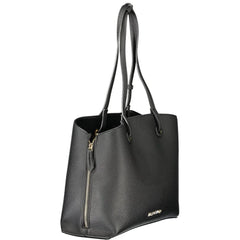 Mario Valentino Black Polyethylene Women Handbag
