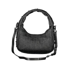 Mario Valentino Black Polyethylene Women Handbag