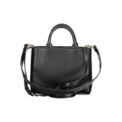 Mario Valentino Black Polyethylene Women Handbag