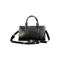 Mario Valentino Black Polyethylene Women Handbag