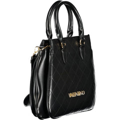 Mario Valentino Black Polyethylene Women Handbag