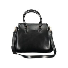 Mario Valentino Black Polyethylene Women Handbag