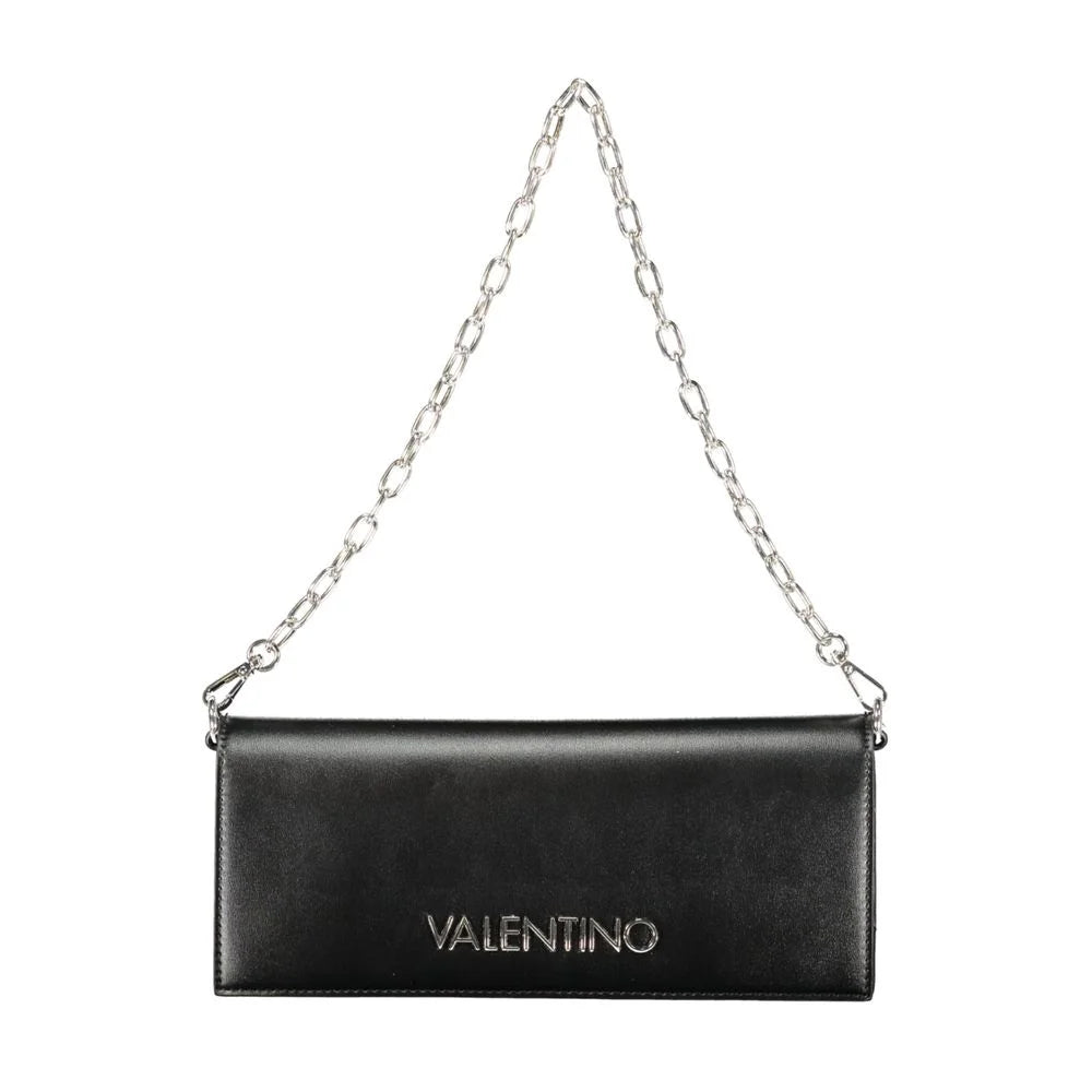 Mario Valentino Black Polyethylene Women Handbag