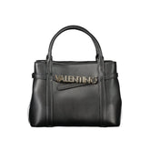 Mario Valentino Black Polyethylene Women Handbag