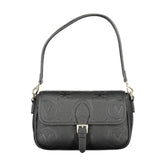 Mario Valentino Black Polyethylene Women Handbag