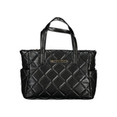 Mario Valentino Black Polyethylene Women Handbag