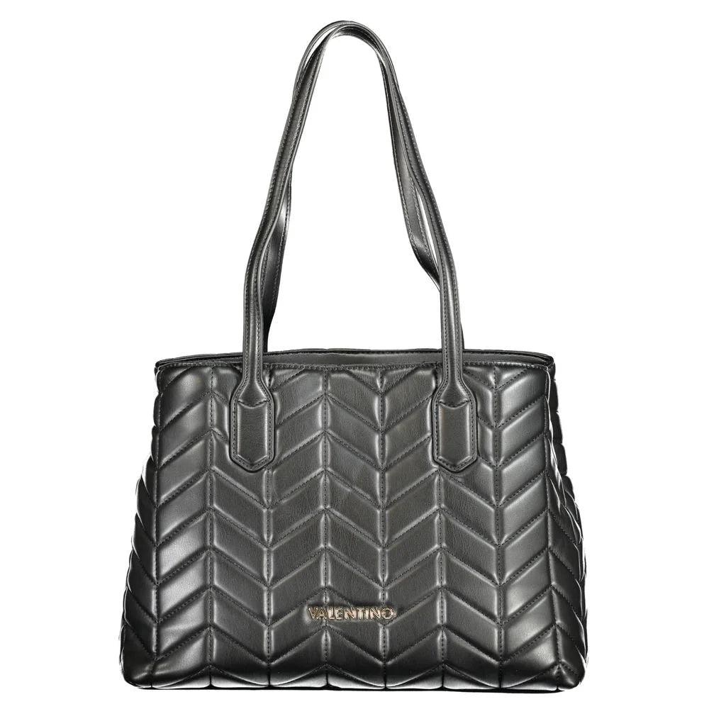 Mario Valentino Black Polyethylene Women Handbag