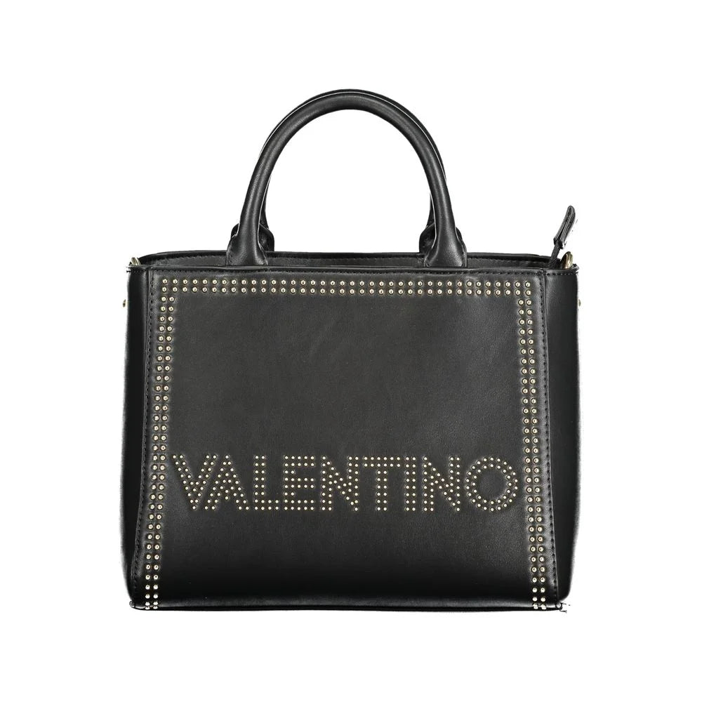 Mario Valentino Black Polyethylene Women Handbag