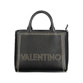 Mario Valentino Black Polyethylene Women Handbag