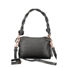 Mario Valentino Black Polyethylene Women Handbag - Cross Body Bags