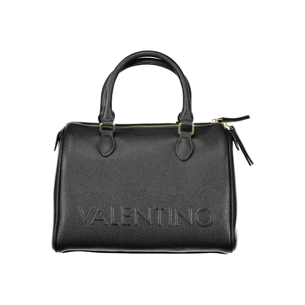 Mario Valentino Black Polyethylene Women Handbag - Satchel Bags