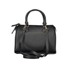 Mario Valentino Black Polyethylene Women Handbag - Satchel Bags