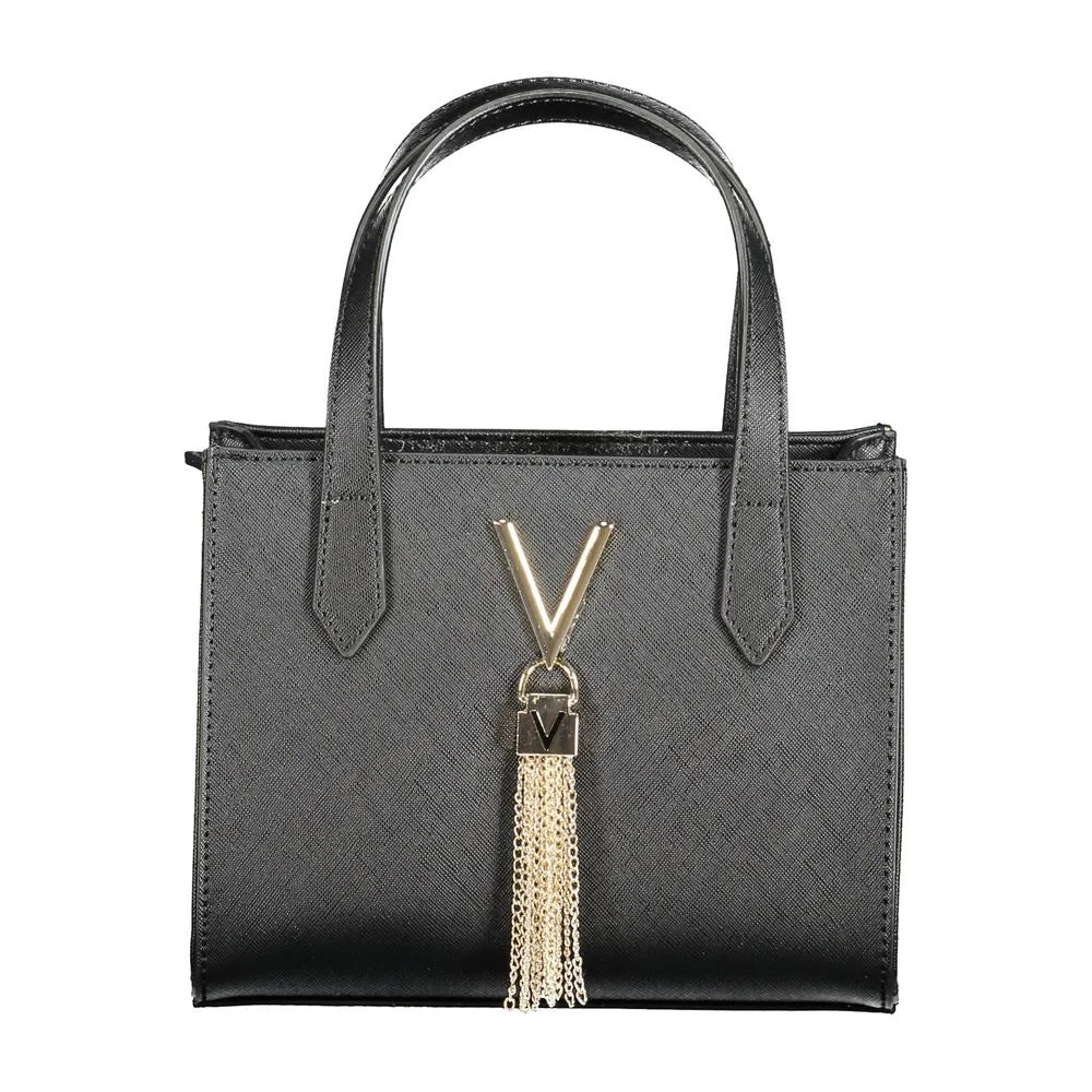 Mario Valentino Black Polyethylene Women Handbag - Shopper Bags