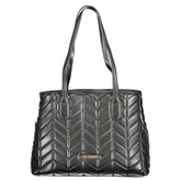 Mario Valentino Black Polyethylene Women Handbag - Shopper Bags