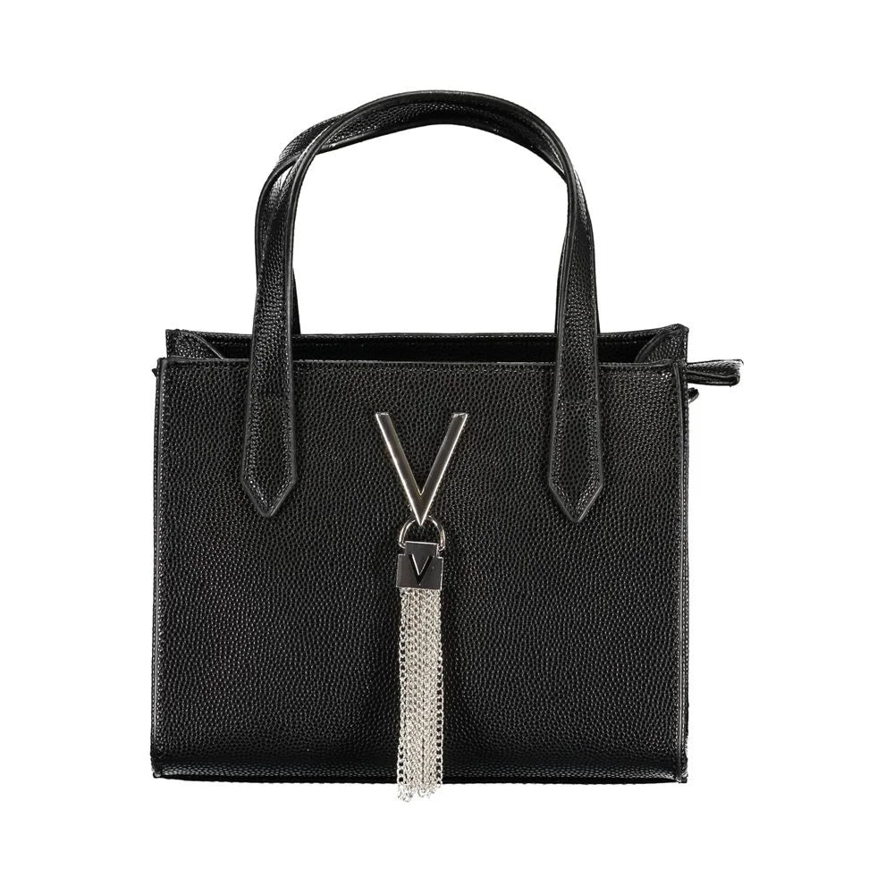 Mario Valentino Black Polyethylene Women Handbag - Shopper Bags
