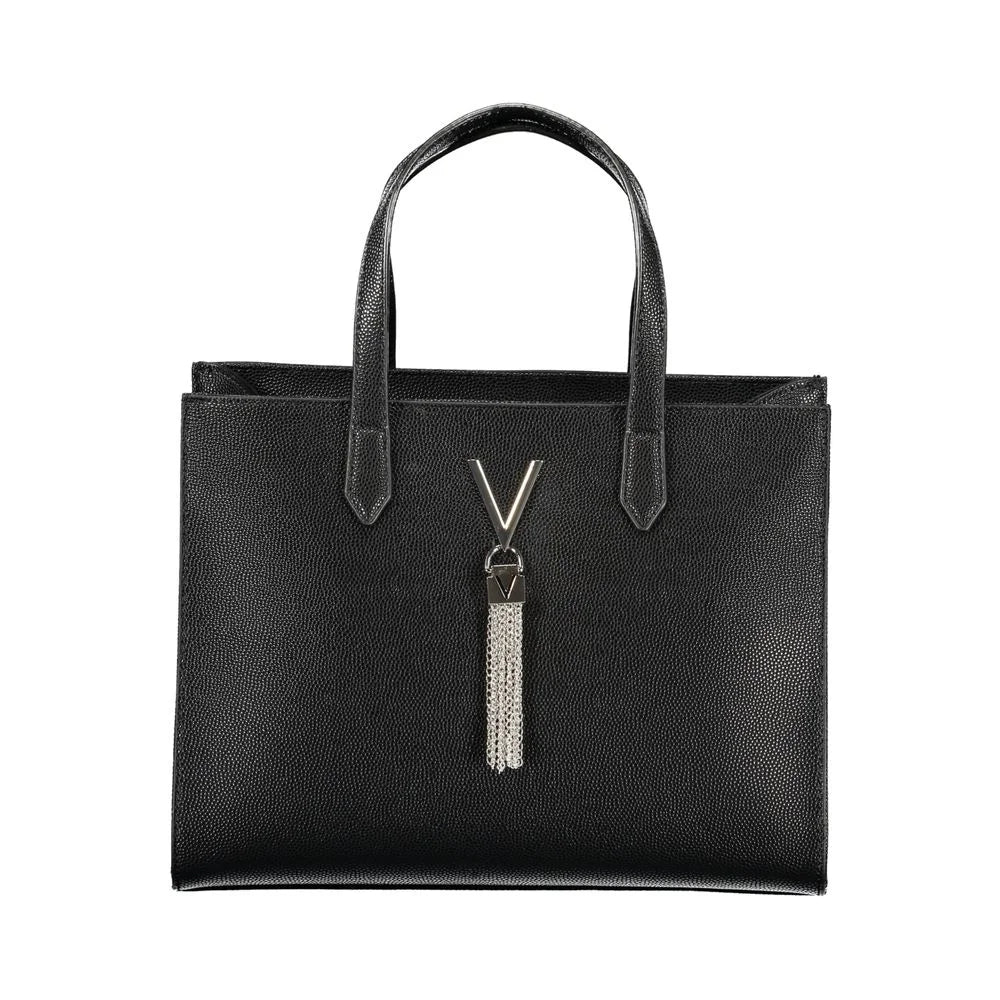Mario Valentino Black Polyethylene Women Handbag - Shopper Bags