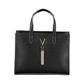 Mario Valentino Black Polyethylene Women Handbag - Shopper Bags