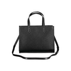 Mario Valentino Black Polyethylene Women Handbag - Shopper Bags