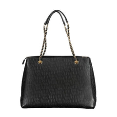 Mario Valentino Black Polyethylene Women Handbag - Shoulder Bags