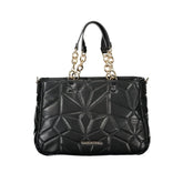 Mario Valentino Black Polyethylene Women Handbag - Shoulder Bags