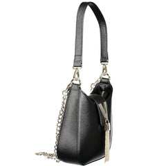Mario Valentino Black Polyethylene Women Handbag - Shoulder Bags