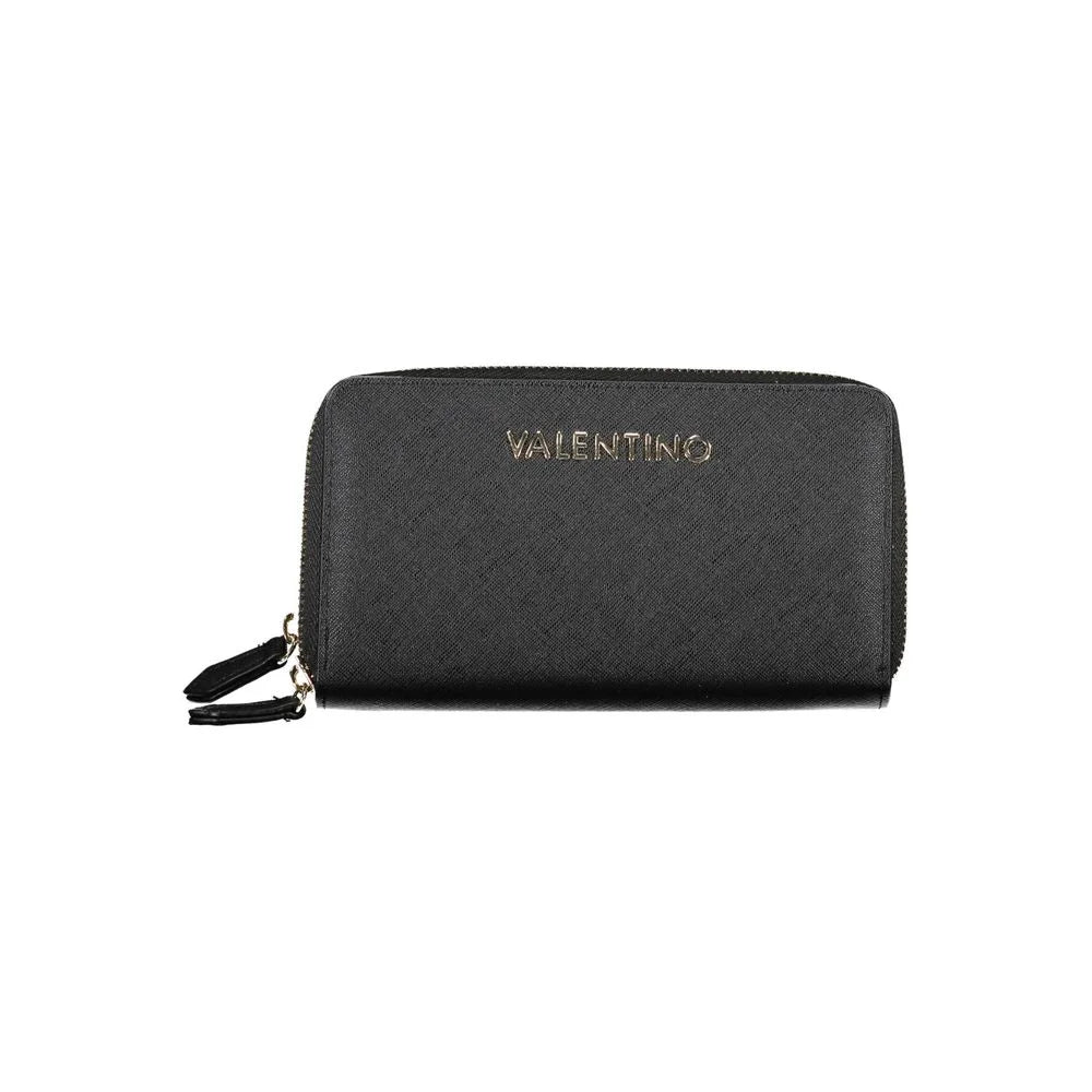 Mario Valentino Black Polyethylene Women Wallet - Wallets