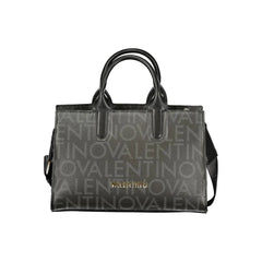 Mario Valentino Black Polyurethane Women Handbag