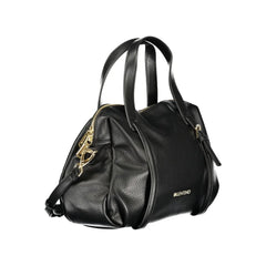 Mario Valentino Black Polyurethane Women Handbag