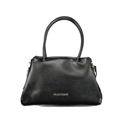 Mario Valentino Black Polyurethane Women Handbag