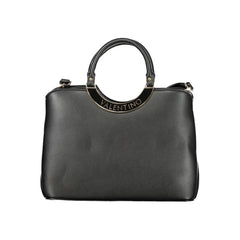 Mario Valentino Black Polyurethane Women Handbag