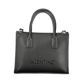 Mario Valentino Black Polyurethane Women Handbag