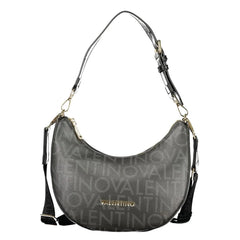 Mario Valentino Black Polyurethane Women Handbag