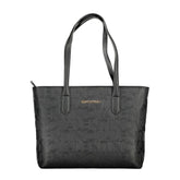Mario Valentino Black Polyurethane Women Shoulder Bag