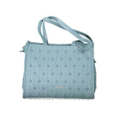 Mario Valentino Blue Polyester Handbag - Shoulder Bags