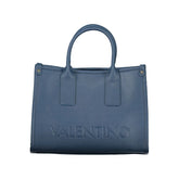 Mario Valentino Blue Polyethylene Handbag