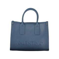 Mario Valentino Blue Polyethylene Handbag