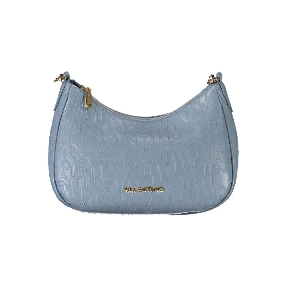 Mario Valentino Blue Polyethylene Handbag